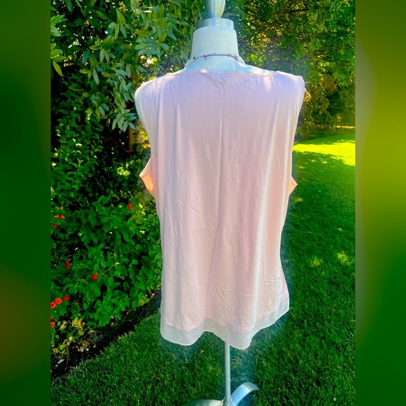 Lauren Ralph Lauren Light Pink Tank Top - Picture 3 of 7